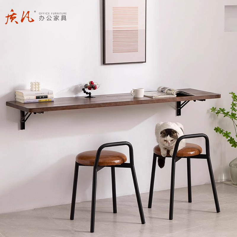 质凡挂墙折叠桌面 尺寸:150*30cm 不含安装高清大图