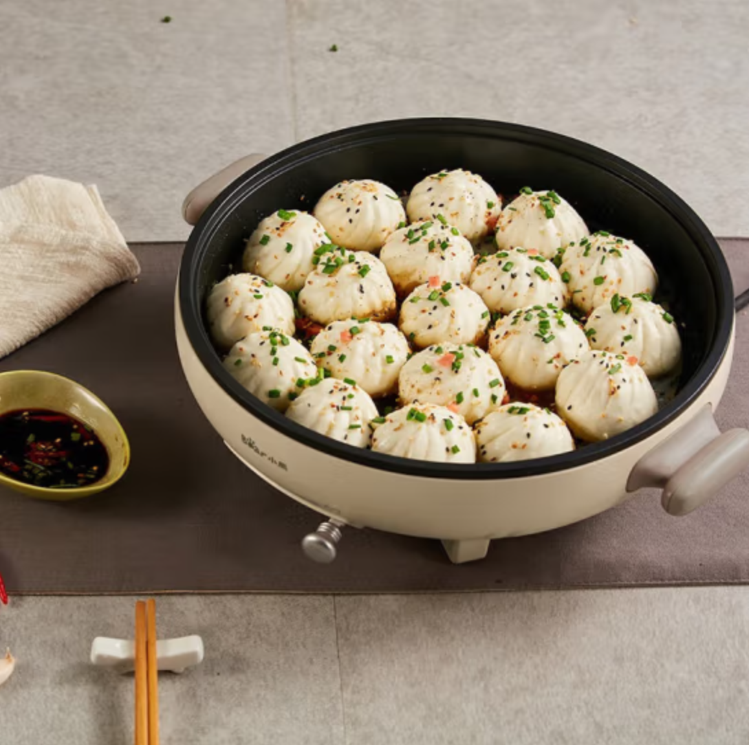 小熊(Bear)电饼铛 薄饼机家用早餐机智能定时调温电煎锅 DBC-D10L3[ZMD安心系列] DBC-D10L3高清大图