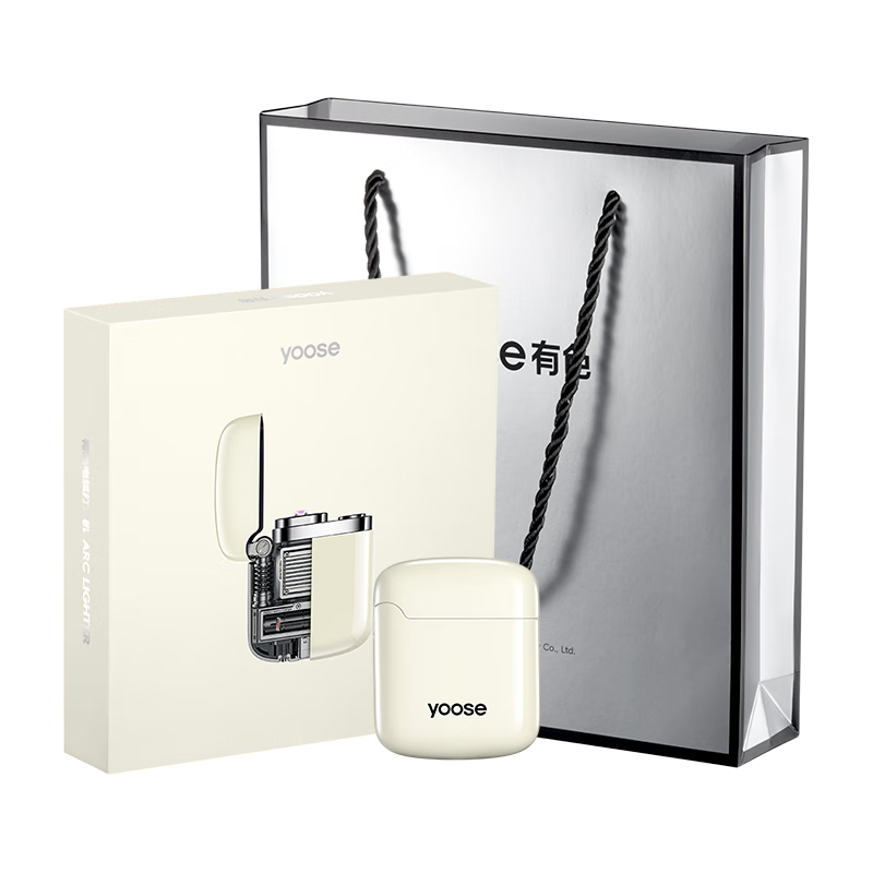 yoose/有色DH01电弧打火机 全新上市个性防风打火机 巨蟒绿