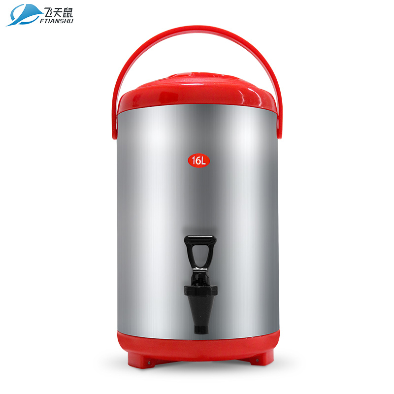 飞天鼠(FTIANSHU)保温桶 商用16升奶茶店豆浆桶 16L