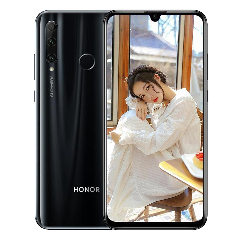 华为荣耀honor荣耀20i全网通版6gb64gb幻夜黑3200万ai自拍超广角三摄
