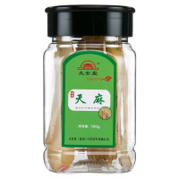 太安堂 天麻 100g 非野生天麻干 天麻切片 正品 中药材天麻干货