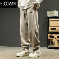 HLCOMAN卫裤男款运动裤加绒裤子冬季男裤宽松工装裤男生休闲长裤