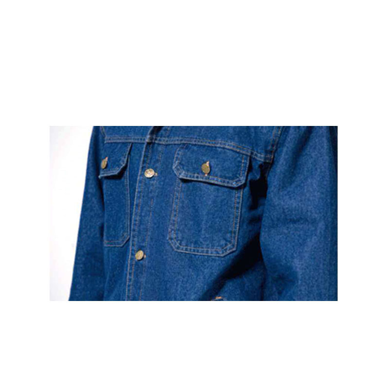 羽凡莱 牛仔工作服套装 蓝色 套高清大图