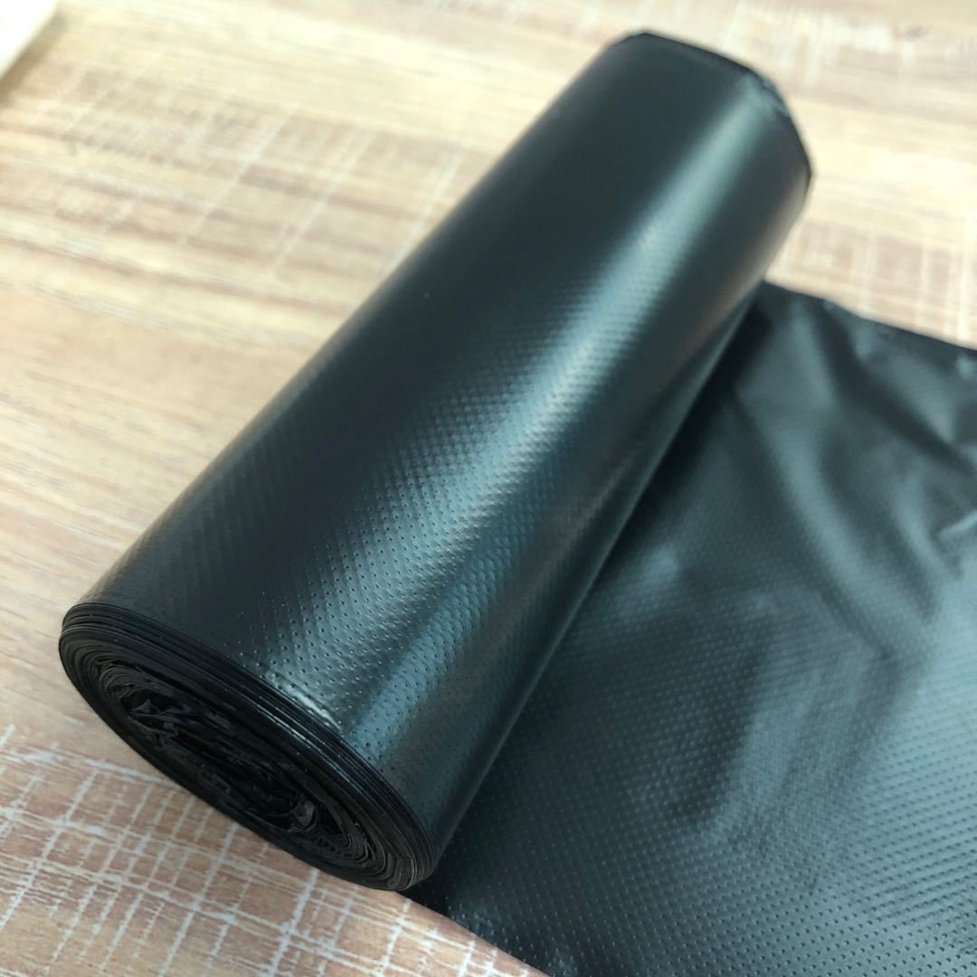 广泰 家用小垃圾袋平口式 黑色平口45*50cm 特厚款 100只/包高清大图