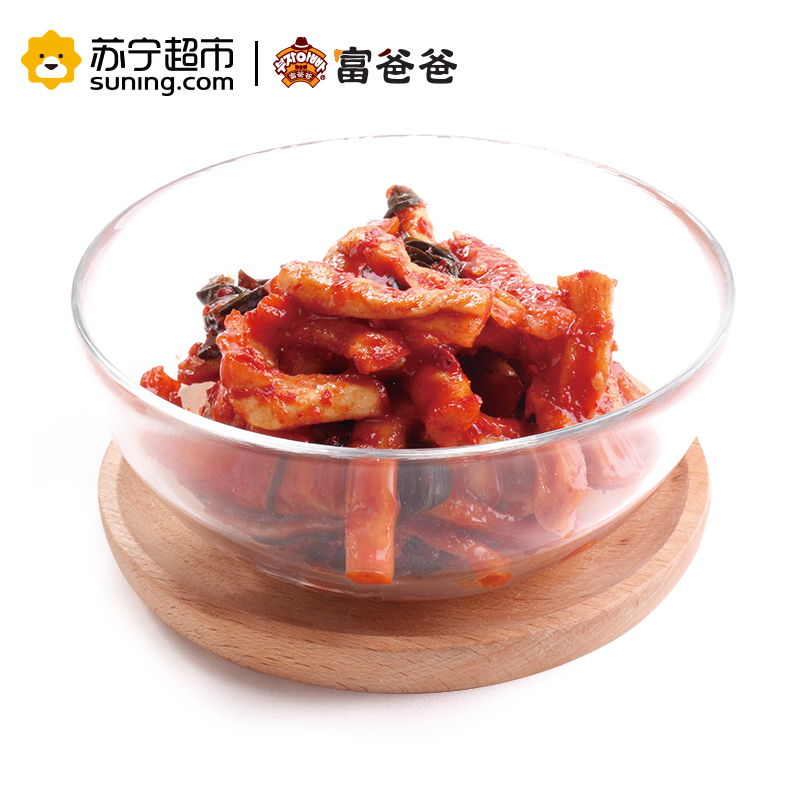 富爸爸 韩式传统小菜 拌萝卜干 318g