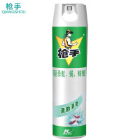 枪手（GUNNER）小骑士杀虫剂喷雾气雾剂驱虫药清香型驱杀蚊子苍蝇蟑螂喷雾剂家用室内600ml*1瓶