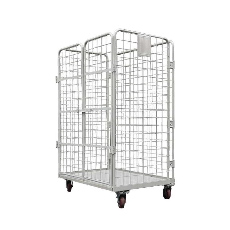 苏识 HL-13折叠物流台车 1100×800×1700mm 双门 加密网 承重500kg(单位:台)