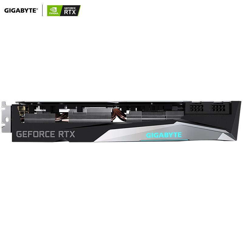 技嘉魔鹰GeForce RTX 3060 Ti GAMING OC 8G LHR(2.0)电竞游戏智能电脑独立显卡