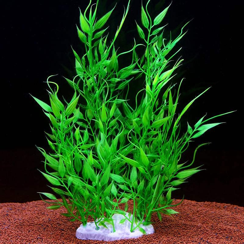 鱼缸装饰仿真水水族造景植物布景塑料柔软族箱造景高清大图