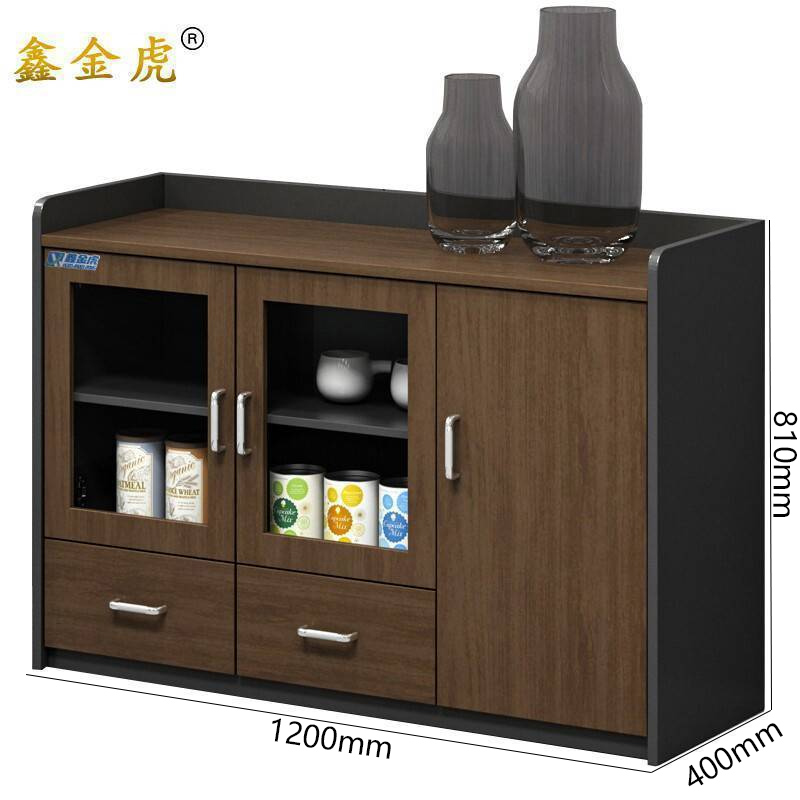 鑫金虎茶水柜现代简约储物柜置物柜S9 1200*400*810mm高清大图