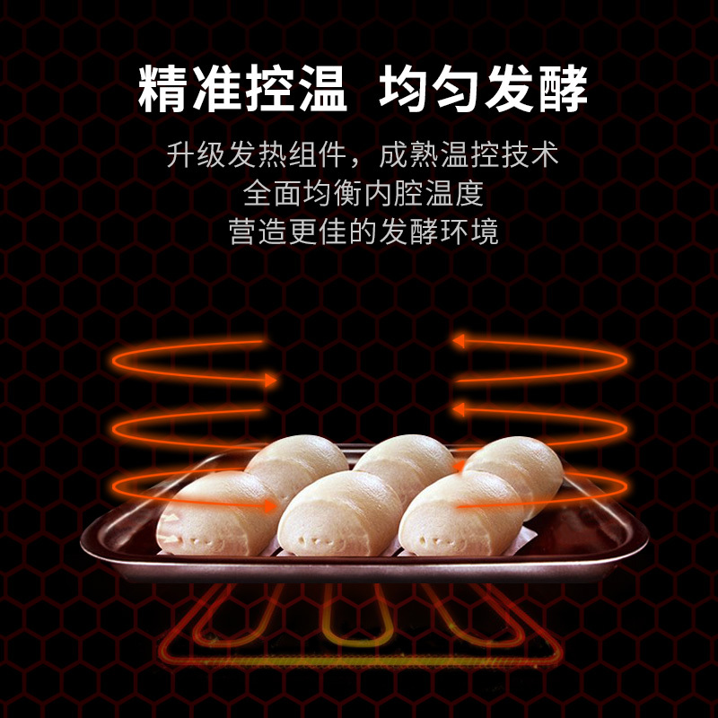 耐惠(NAAFI)康宝出品/商用发酵箱面包馒头蒸笼醒发箱不锈钢恒温面粉发酵机烘焙设备32层KFJ-NS32高清大图