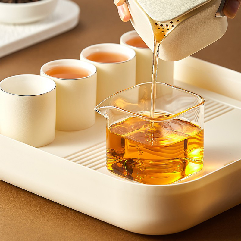 菲米生活(PHMI) 白栀茉莉陶瓷茶具套装 FM-TZ2401