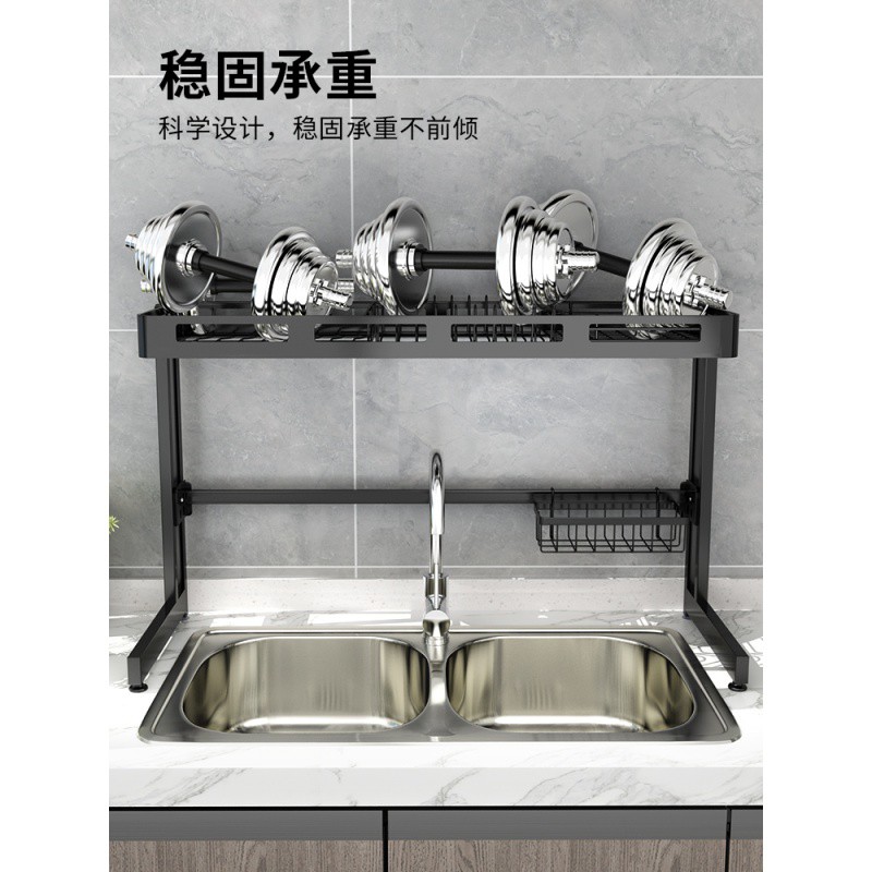 厨房水置物架上方碗架沥水架水池放碗盘架子水龙头放碗碟收纳架收纳层架 三维工匠高清大图