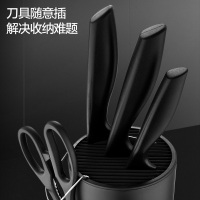 爱仕达(ASD)刀具套装 厨房锋利刀具5件套组合 切片刀切菜刀 厨师刀切肉刀 水果刀 厨房剪刀RDG05H5WG-D