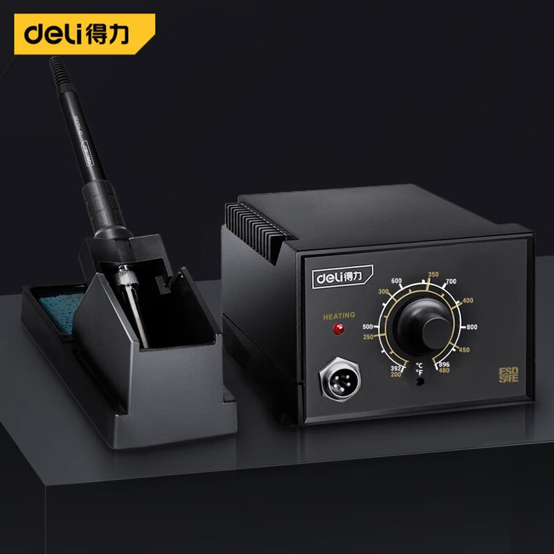 得力 焊台60W60W黑 DL-HT936 台