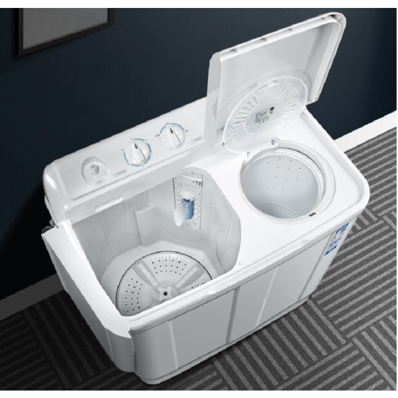 海尔(haier) 半自动洗衣机双缸半自动 10kg大容量家用双筒双桶双缸