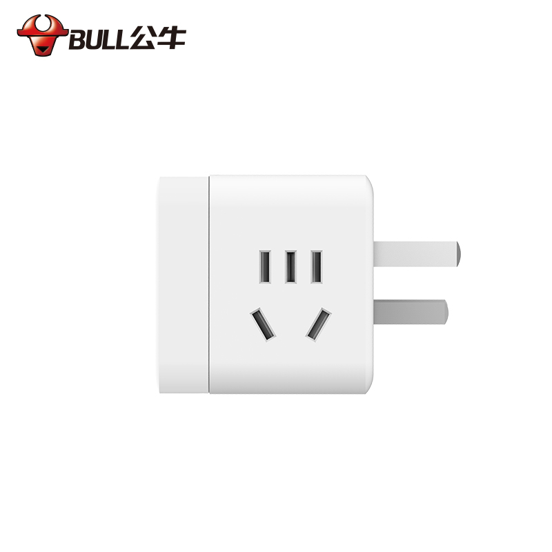 公牛(bull) 小魔方 2USB2位插座 无线 U9B122 (单位:个)-