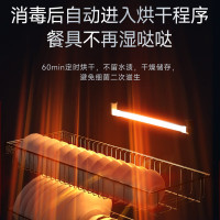 [热卖款,店长力荐]森歌(SENG)集成灶F30家用消毒柜可烘干105升外观美 大容量一体机油烟机灶具套装 液化气