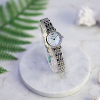 阿玛尼(EMPORIO ARMANI)手表 复古经典时尚百搭石英表女表AR1961