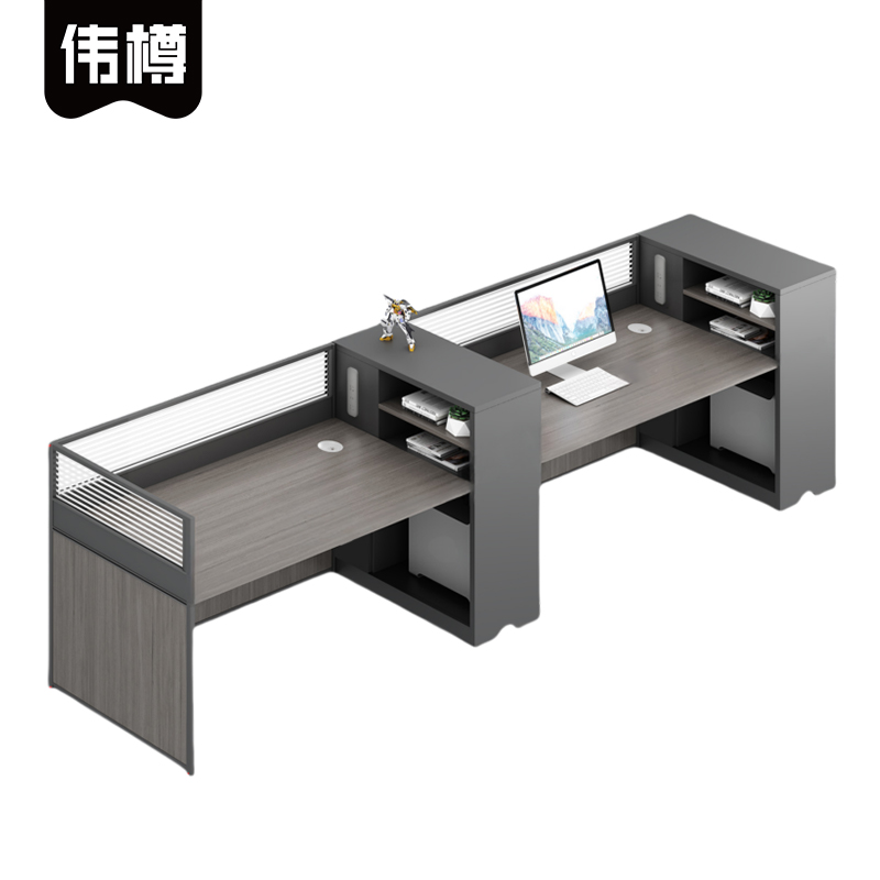 伟樽屏风工位双人位300*60*110cm张