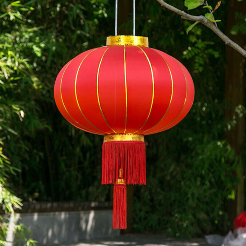 中秋节大红灯笼门头挂饰金边乔迁开业庆典装饰品婚庆灯笼新年灯笼(8