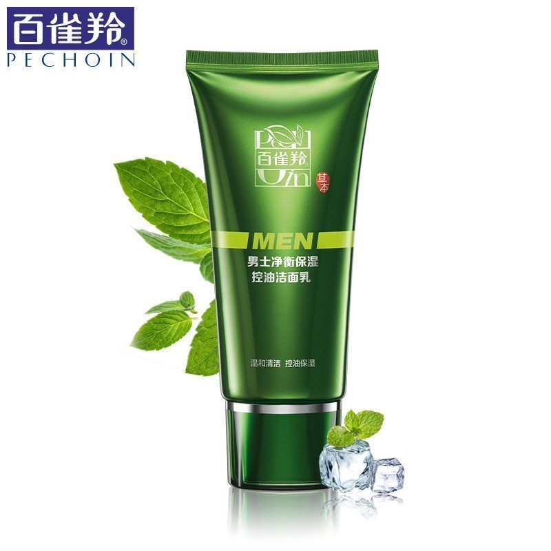(HD)百雀羚(PECHOIN) 男士净衡 保湿控油 100g 洁面乳 (计价单位:瓶)