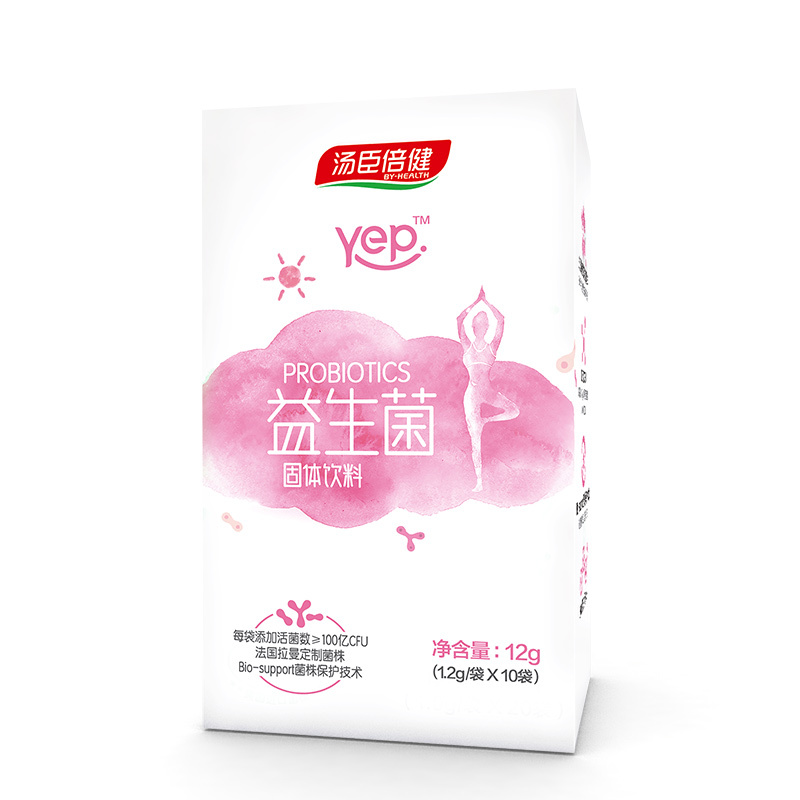 汤臣倍健蔓越莓益生菌固体饮料1.2g/袋*10袋 成人女性 益生菌