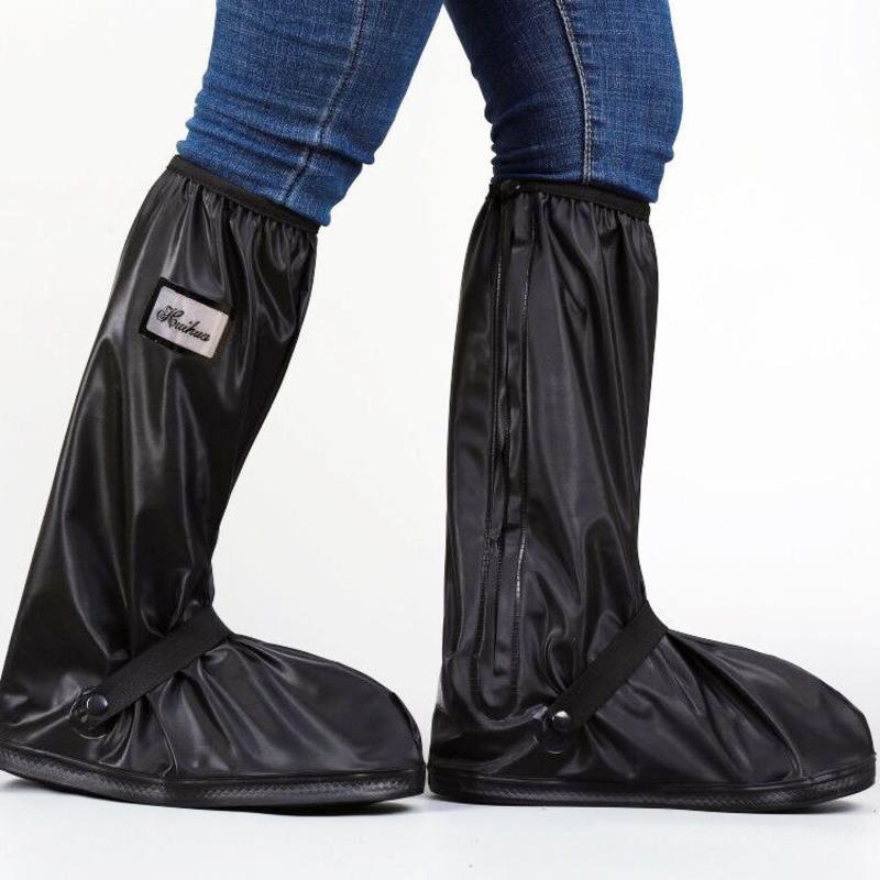 防水鞋套下雨天户外防水脚套防滑耐磨骑行防雨鞋套男女成人雨鞋靴