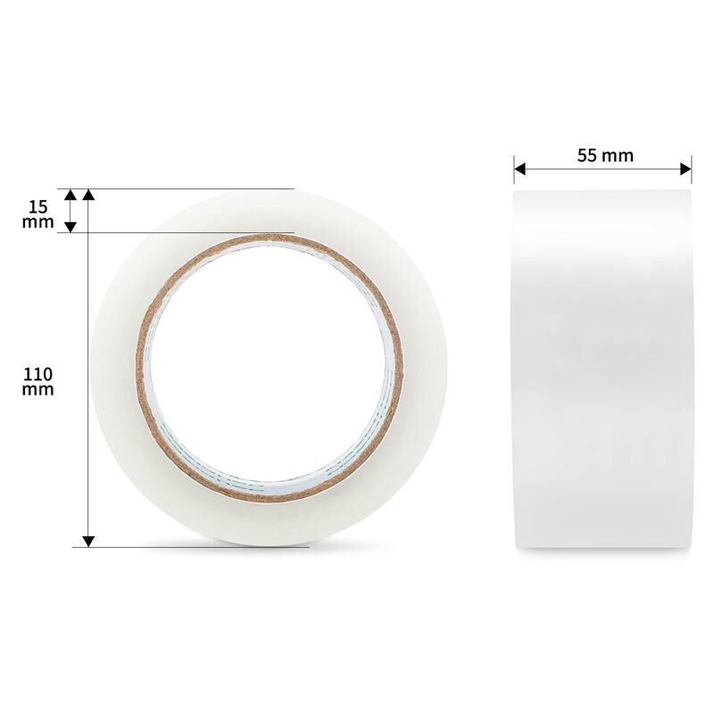 得力 30922 封箱胶带 6卷/筒 55mm*100y*45um(筒) 透明.