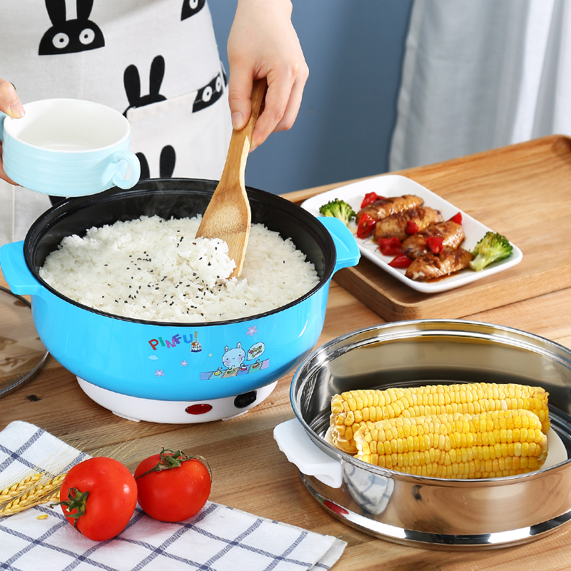 时光旧巷学生宿舍锅电小炒锅小电饭煲锅多功能电饭煲锅