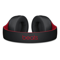 beats studio3 wireless 十周年纪念版桀骜黑红色无线蓝牙耳机 录音师头戴式降噪耳麦MRQ82PA/A