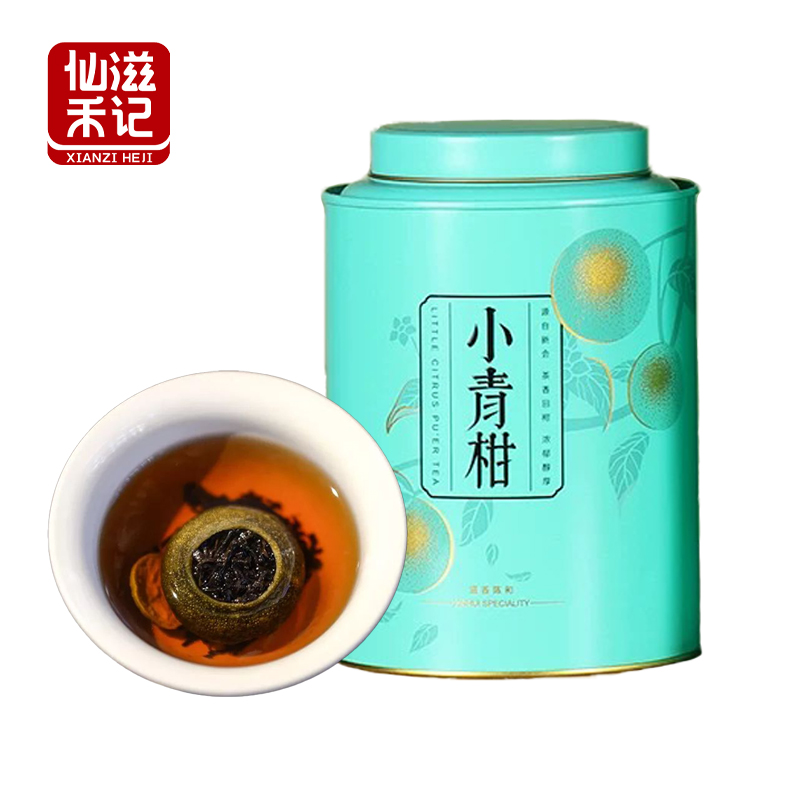 仙滋禾记 小青柑 500g/罐高清大图