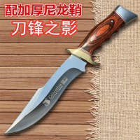 户外刀具军工刀龙骨一体高硬度小刀荒野外战术随身刀具特战防卫求生刀锋利长款