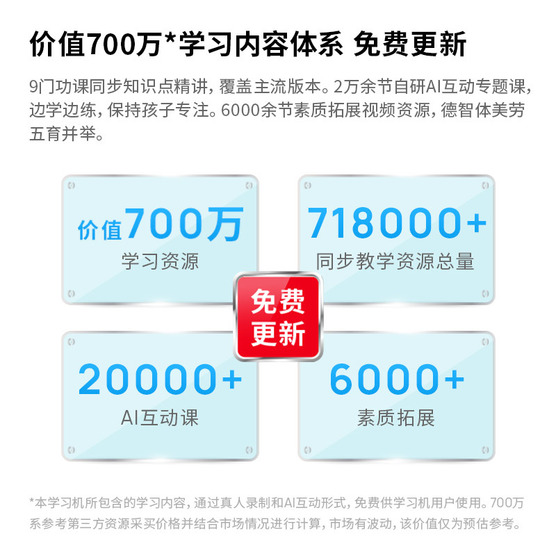 读书郎C60学习机一年级到高中点读机小学生平板电脑儿童早教机课本同步家教机ai智能阅读指读机