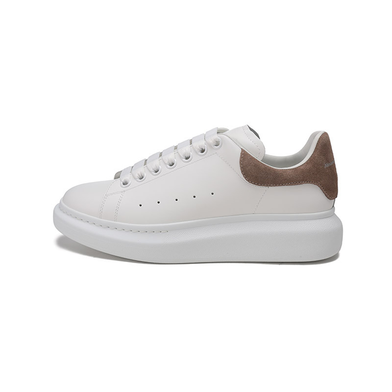 亚历山大麦昆alexandermcqueen男士皮革系带休闲运动鞋厚底鞋小白鞋