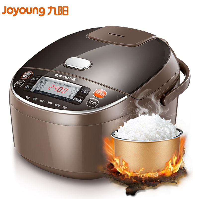 九阳(Joyoung)电饭煲 JYF-40FS69 4升 可做蛋糕 3-5人食用 24小时预约 预约功能 4L 底盘加热