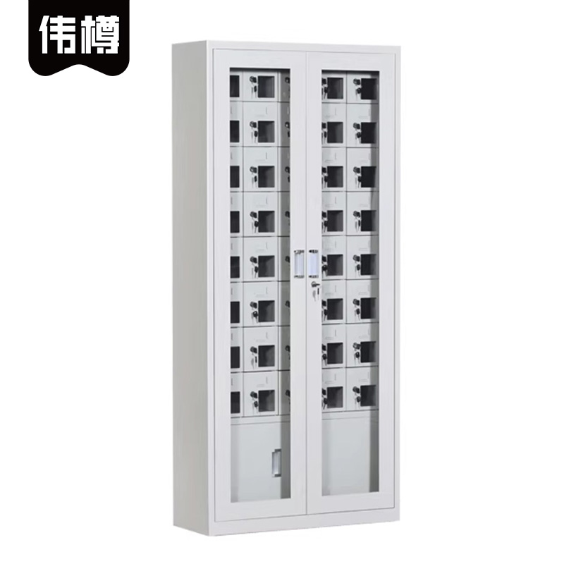 伟樽外玻手机存放柜40门814*300*1800mm台高清大图