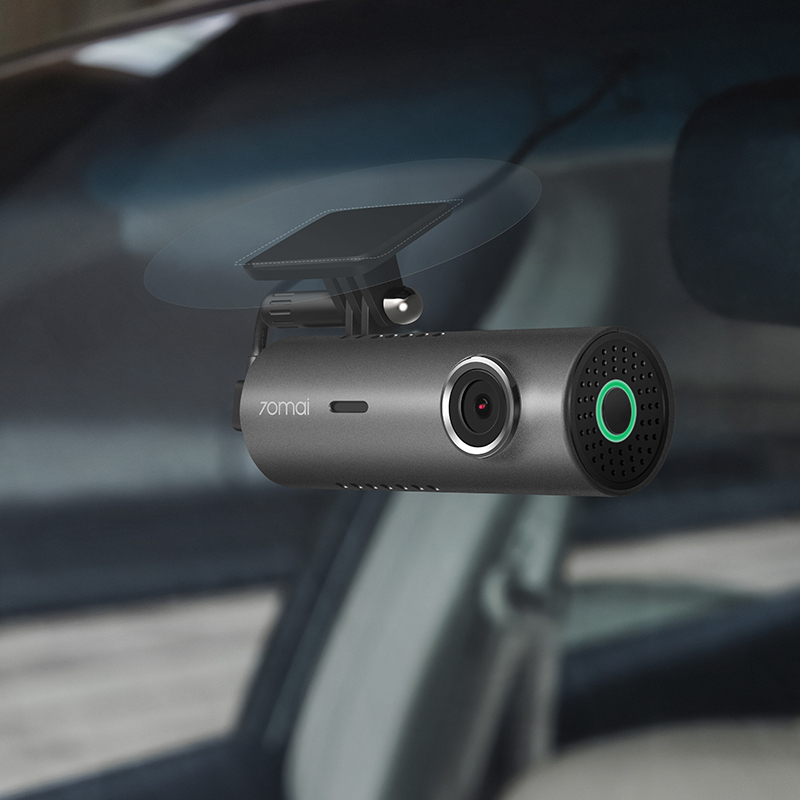 70迈智能行车记录仪太空灰ar实景导航停车监控紧急录制1296p加32g存储
