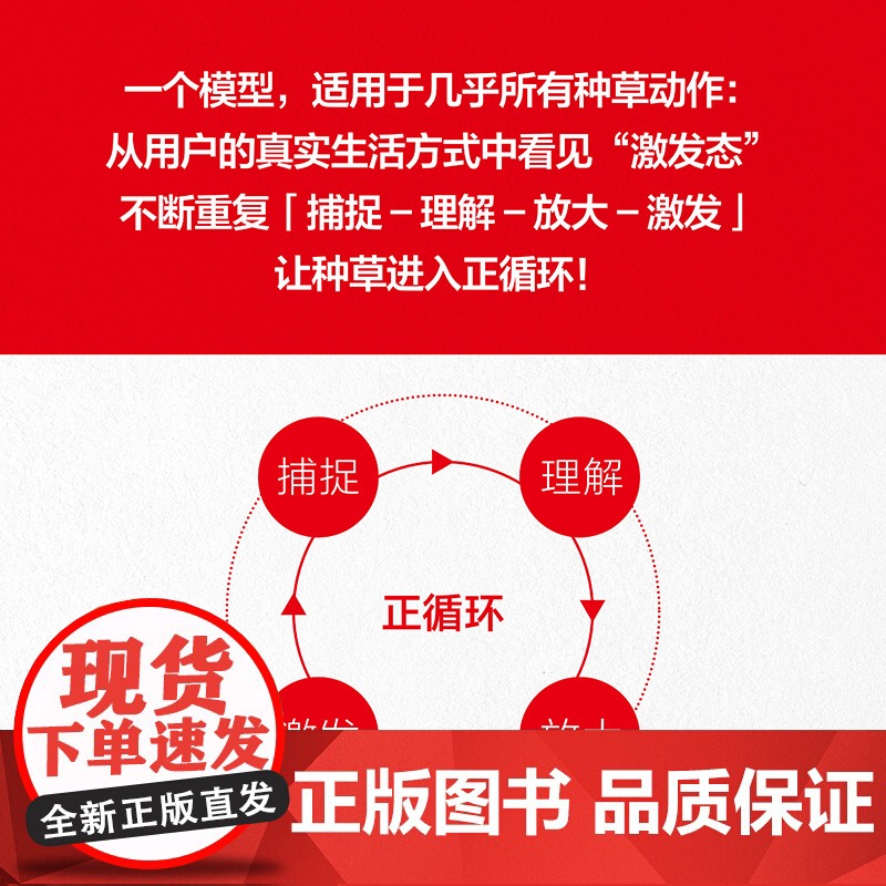 [当当专享种草秘籍+书签]种草 小红书出品解读种草心法 一本书把种草全讲透彻 自媒体电商小红薯文案推广运营营销类书籍高清大图
