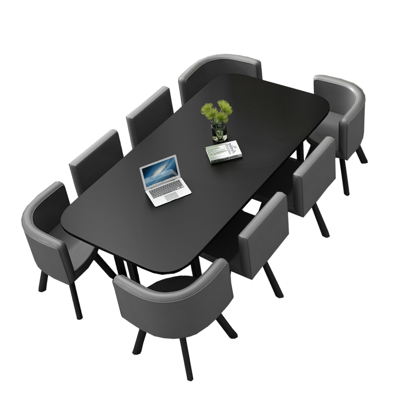 翼澜 洽谈桌 八椅 套高清大图