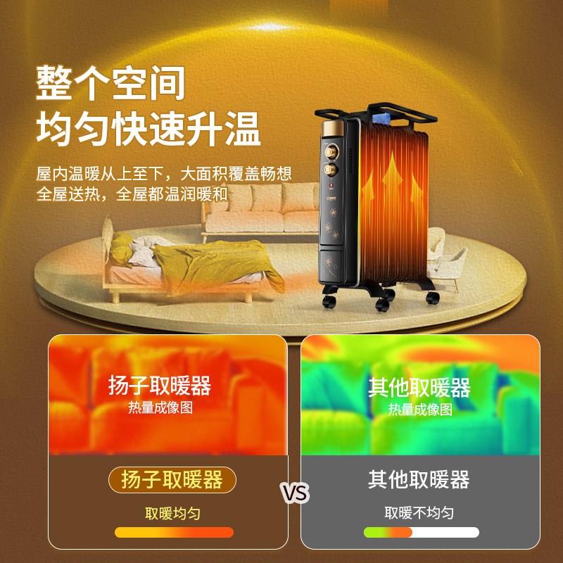 [砳石]家用取暖器 11片油汀高清大图