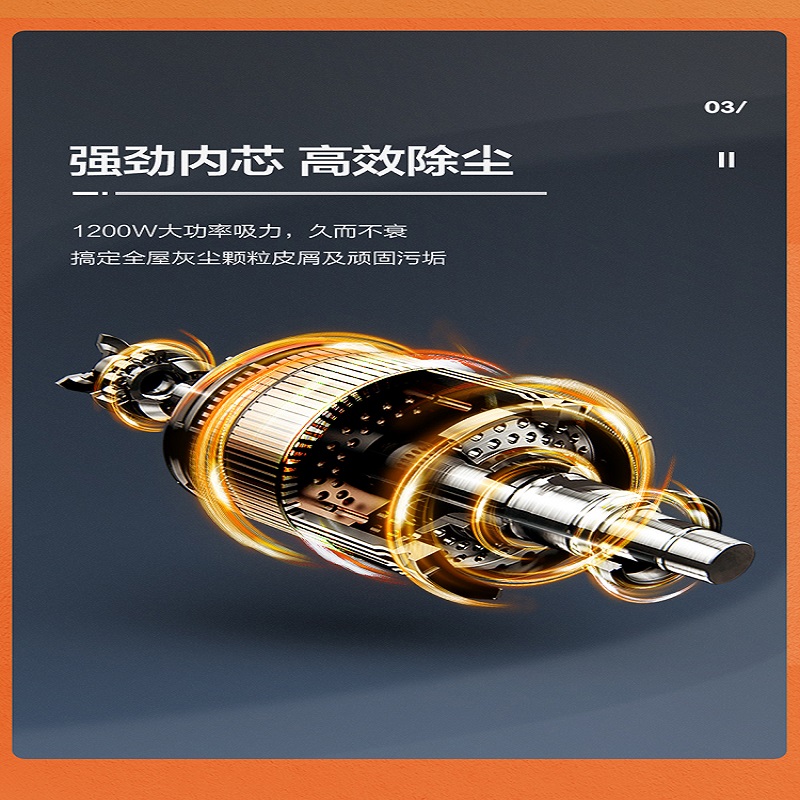 海尔桶式15L大容量吸尘器大功率18KPA大吸力降噪萌宠联名高颜值一键自收线T615Yho高清大图