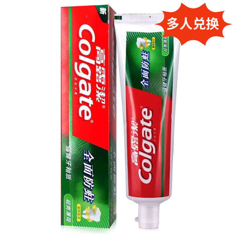 高露洁-健齿防蛀超爽薄荷牙膏140g