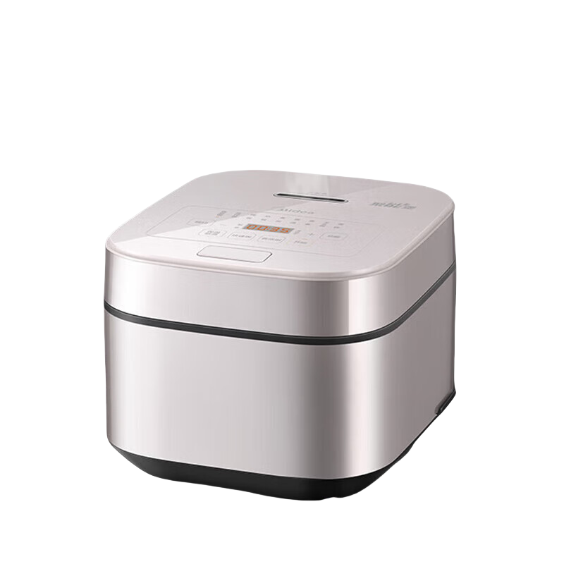 美的 顶置触控+760W+底盘加热+1.7mm匠铜聚能釜+PTFF涂层+金属拉丝机身 电饭煲 MB-AFB5045R