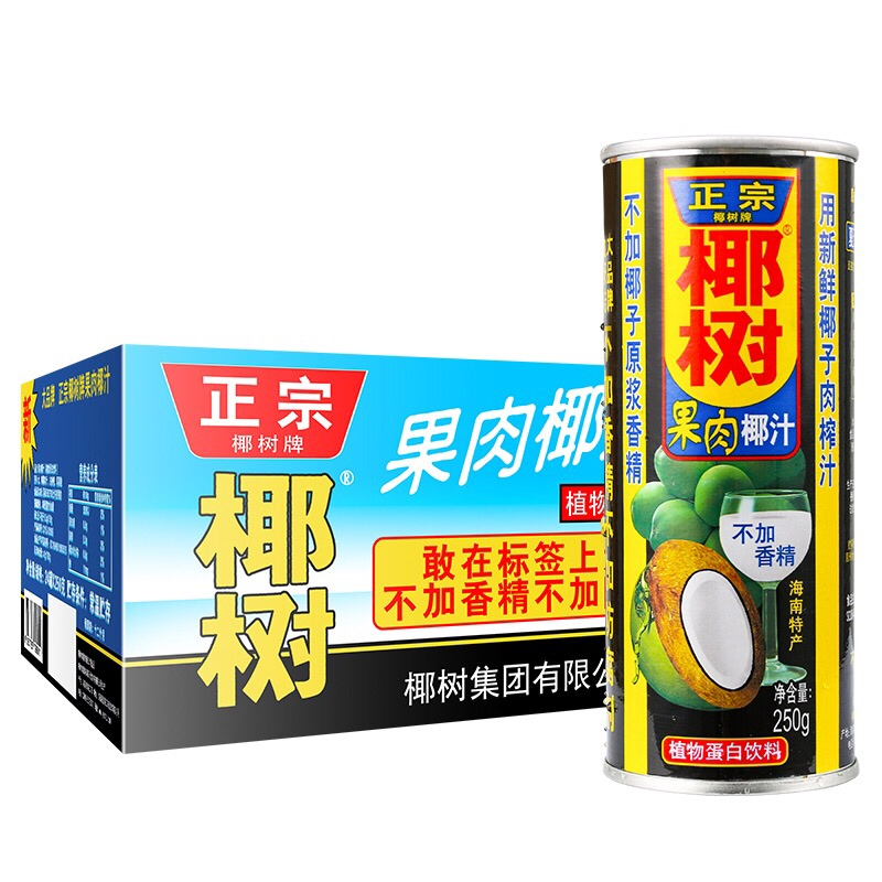 椰树果肉椰汁饮料250g
