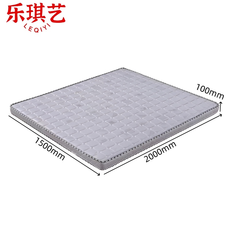 乐琪艺 单人床 150cm(箱框款)+10cm床垫 套高清大图