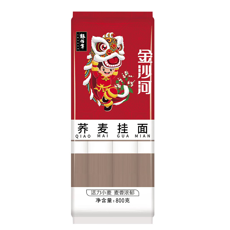 金沙河 粮佰年禧福迎面 挂面礼盒
