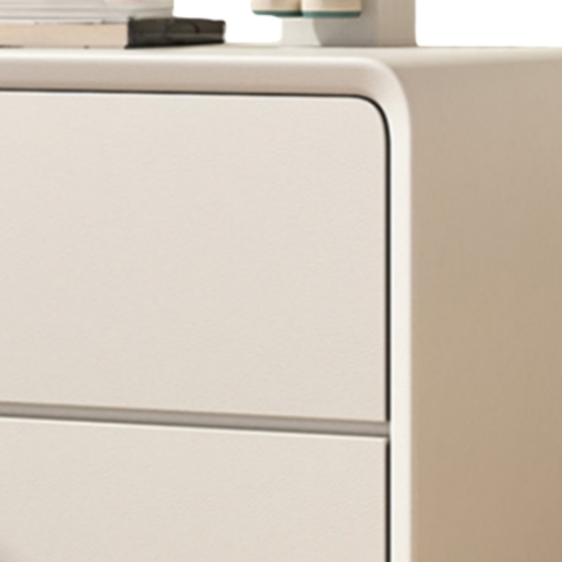 烁恒 床头柜 奶白30*40*47 个高清大图