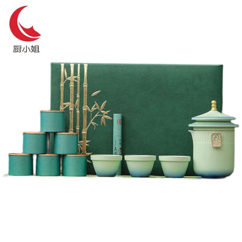 厨小姐节节高粽故宫茶礼套装CXJ-C01002/套